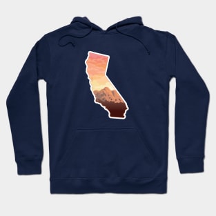 Southern California Sunset Map Hoodie